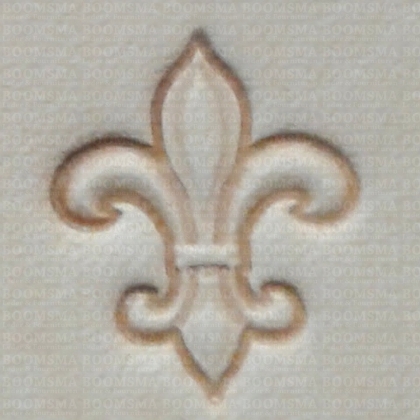 Mini 3D Stamps 'Fleur de Lis' 12 x 15 mm - pict. 2