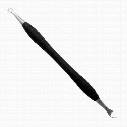 Modeling tool deluxe black grip Spoon big - pict. 1