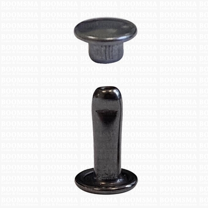 Rivets: Rivets 33 Double cap nearly black 33/10/2 per 100 - pict. 1