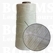 Neverstrand waxed nylon thread (6) 250 gram white 250 gram approx. 600 meter, THIN (6) - pict. 2