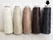 Neverstrand waxed nylon thread (6) 50 gram black 50 gram approx. 120 meter, THIN (6) - pict. 3