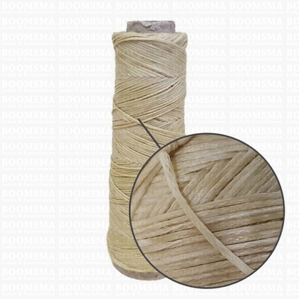 Neverstrand waxed nylon thread (6) 50 gram Lightnatural 50 gram approx. 120 meter, THIN (6) - pict. 2