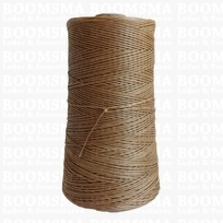 Neverstrand waxed nylon thread (8) 250 gram darknatural 250 gram approx. 500 meter, thick (8) 