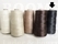 Neverstrand waxed nylon thread (8) 250 gram black 250 gram approx. 500 meter, thick (8)  - pict. 3