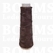 Neverstrand waxed nylon thread (8) 50 gram brown Brown 50 gram approx. 100 meter, thick (8)  - pict. 1