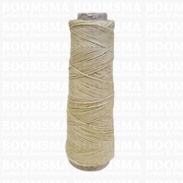Neverstrand waxed nylon thread (8) 50 gram lightnatural Light nat. 50 gram approx. 100 meter, thick (8) 