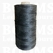 Neverstrand waxed thread (13) 250 gram black thickness approx. 1,5 mm extra thick thread - pict. 1