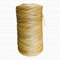 Neverstrand waxed thread (13) 250 gram Naturel Beige thickness approx. 1,5 mm extra thick thread