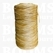 Neverstrand waxed thread (13) 250 gram Naturel Beige thickness approx. 1,5 mm extra thick thread - pict. 1
