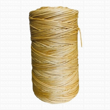 Neverstrand waxed thread (13) 250 gram Naturel Beige thickness approx. 1,5 mm extra thick thread - pict. 1