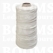 Neverstrand waxed thread (13) 250 gram white thickness approx. 1,5 mm extra thick thread - pict. 1