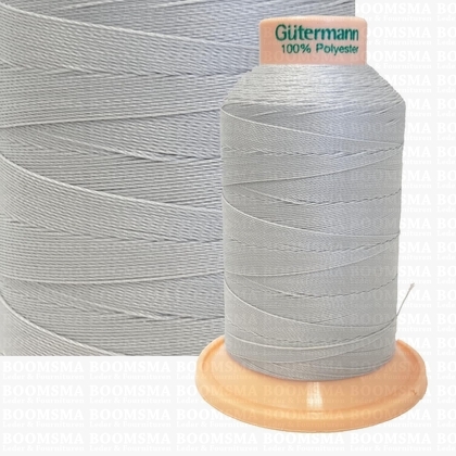 Nylon machine thread grey Light grey  40/3, thickness 0,37 mm - pict. 1
