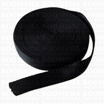 Nylon webbing black