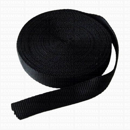 Nylon webbing black - pict. 1