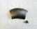 Ornament OUT=OUT Lead/Gun Metal 'Lead Curve' with rivets colour: Lead maten: 4,4 x 2,7 cm - pict. 1