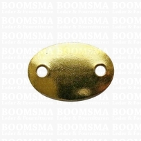Plates  gold 31 × 20 mm  holes Ø 3,5 mm, (10/pack) (per pack)