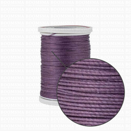 Premium Linen Thread purple Plum - pict. 2