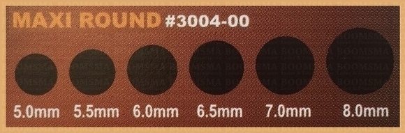 Punch set maxi set: 5 - 5,5 - 6 - 6,5 - 7 - 8 mm  3/16"- 13/64"- 7/32"- 1/4"- 17/64"- 5/16"  - pict. 3