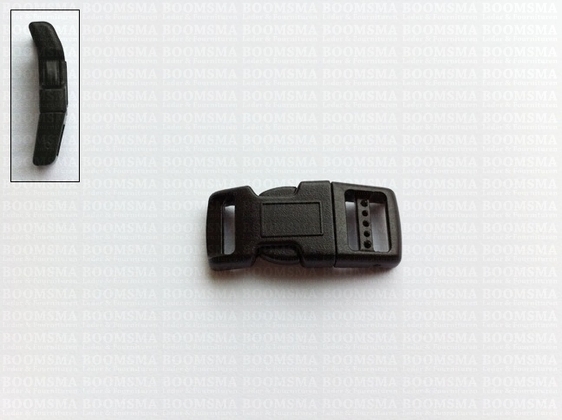 Pvc plug-in clasp/ buckle 10 mm (ea) - pict. 2