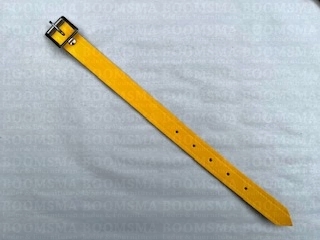 RB strap colored Various Yellow - breedte 1,8 × 27 cm met rolgesp - pict. 1