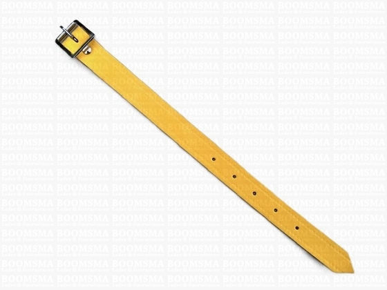 Stroller strap colored Various Yellow - breedte 1,8 × 27 cm met rolgesp - pict. 1