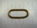 Rectangle loop antique brass plated 30 mm oval (per 10) - pict. 1