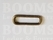 Rectangle loop antique brass plated 30 mm (per 10) - pict. 2