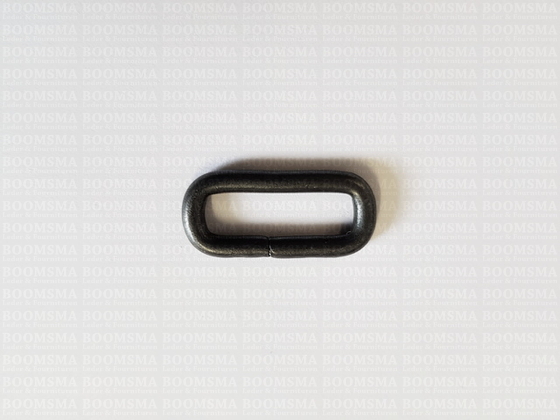 Rectangle loop nearly black 20 mm (per 10) - pict. 2