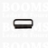 Rectangle loop with roller nearly black 20 mm (ea) (5 mm height) - pict. 1
