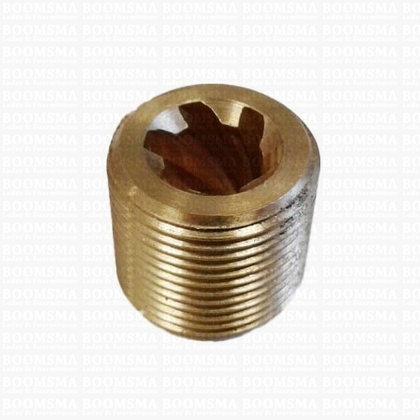 Handpress Supplies: Replaceable parts for handpress S4 and S5 solid brass screw diameter 22 mm - pict. 1