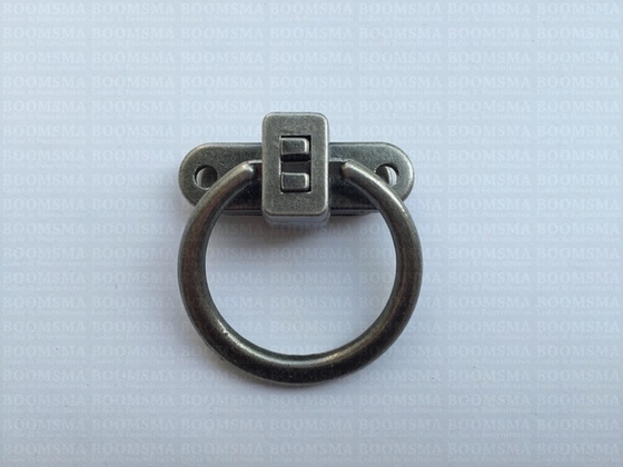 Various clasps antique silver Ring clasp - pict. 3