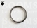 Ring round stainless steel silver 45 mm × Ø 6 mm  - pict. 2
