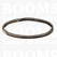 Ring-spring snap silver inside Ø 85 mm oval (ea) - pict. 1