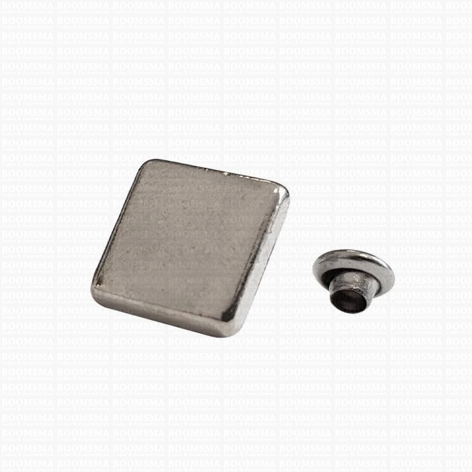 Buy your Rivet various forms silver square (10 × 10 mm) (per 10) online
