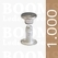 Rivets: Rivets 33 Single cap antique/mat silver  33/8 per 1.000 - pict. 1
