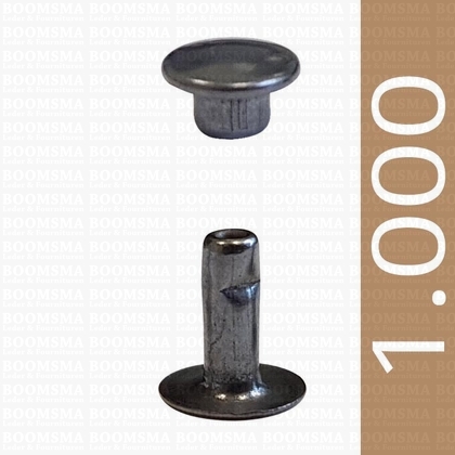 Rivets: Rivets 33 Single cap nearly black 33/9 per 1.000 - pict. 1