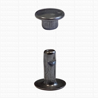 Rivets: Rivets 33 Single cap nearly black 33/9 per 100 - pict. 1