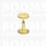 Rivets and burrs small brass 10 mm, (rivet + burr)  cap Ø 10 mm, pin Ø 2.8mm (per 10) BRASS - pict. 2