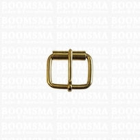 Roller buckle slim gold 20 mm, Ø 2,5 mm (ea)