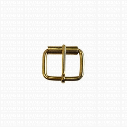 Roller buckle slim gold 20 mm, Ø 2,5 mm (ea) - pict. 1