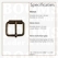 Roller buckle slim antique brass plated 20 mm, Ø 3 mm (ea) - pict. 2