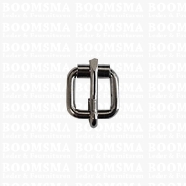 Roller buckle slim silver 10 mm Ø 2 mm (ea)
