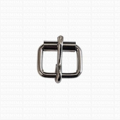 Roller buckle slim silver 16 mm, Ø 2 mm (ea) - pict. 1