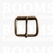 Roller buckle slim curved antique brass plated 30 mm - pict. 1