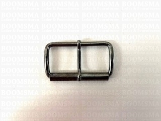Roller buckle slim curved nearly black 50 mm - pict. 1