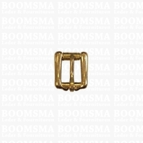 Roller buckle solid brass 14 mm
