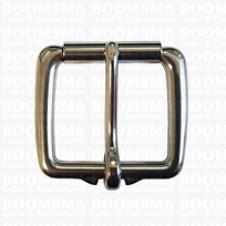 Roller buckle stainless steel large 38 mm