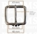 Roller buckle stainless steel large 43 mm - pict. 2