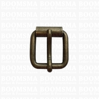 Roller buckle thick antique brass plated 20 mm rollerbuckle for belt