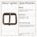 Roller buckle thick antique brass plated 45 mm rollerbuckle for belt - pict. 2